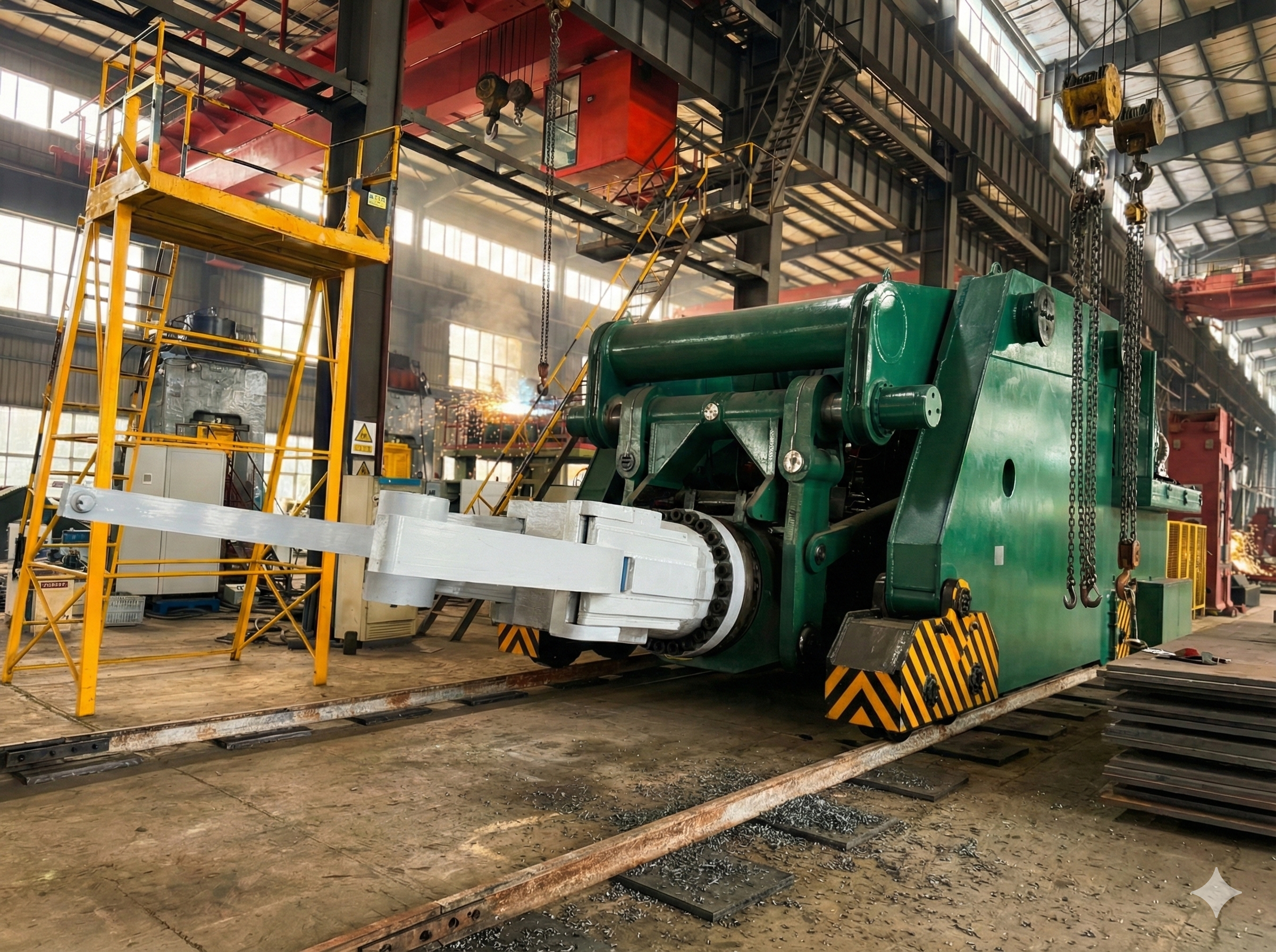 طراحی، ساخت و راه‌اندازی ماشین‌آلات صنعتی پیشرفته و سنگین